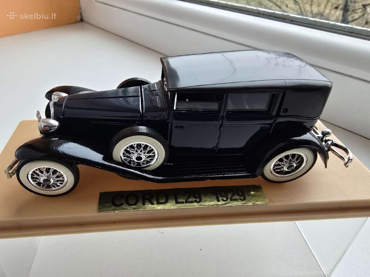 1:43 modeliukas Cord L29 1929 - nuotraukos Nr. 4