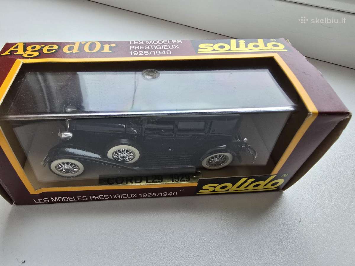1:43 modeliukas Cord L29 1929 - nuotraukos Nr. 5