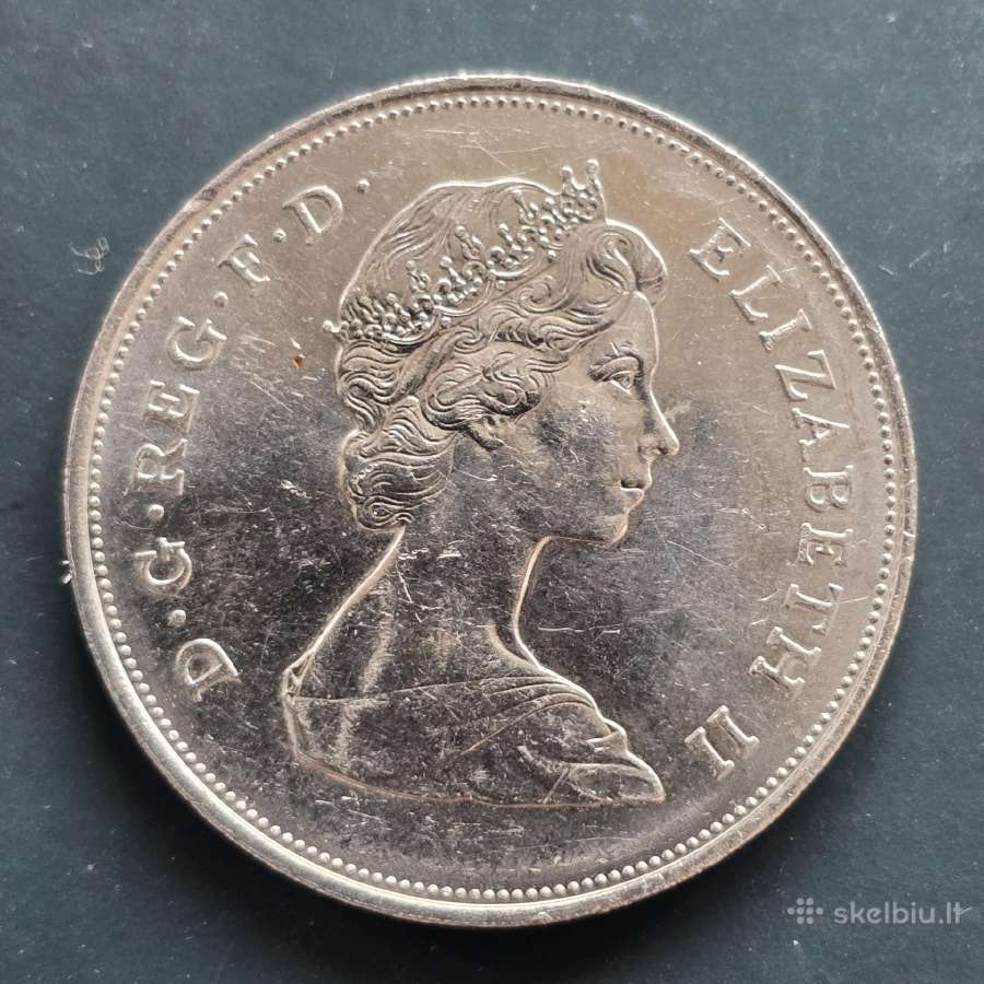 D.britanija 1980 25 pence 80-OS karali. motinos m - nuotraukos Nr. 2