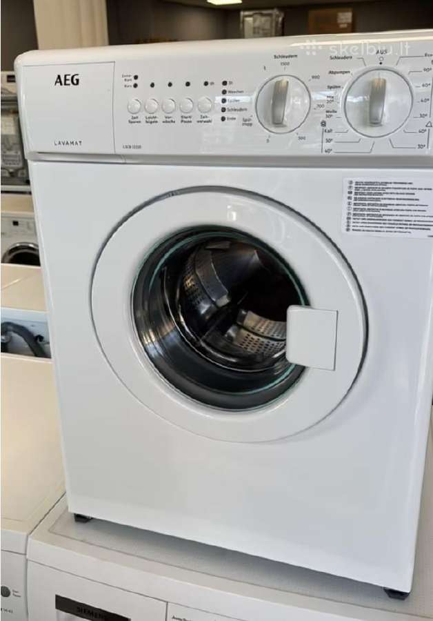 Aeg L5cb32330 Mini skalbyklė 3kg D - nuotraukos Nr. 4