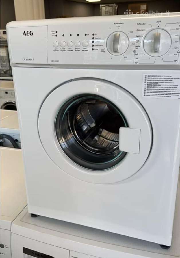 Aeg L5cb32330 Mini skalbyklė 3kg D - nuotraukos Nr. 4