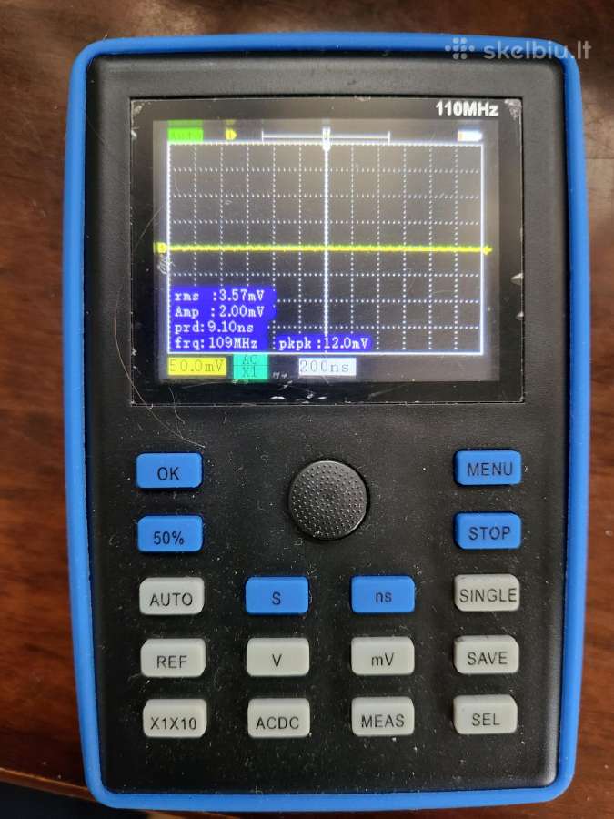 Osciloskopai Zt703s 3in1, Winapex 810b ir Fnirsi - nuotraukos Nr. 18