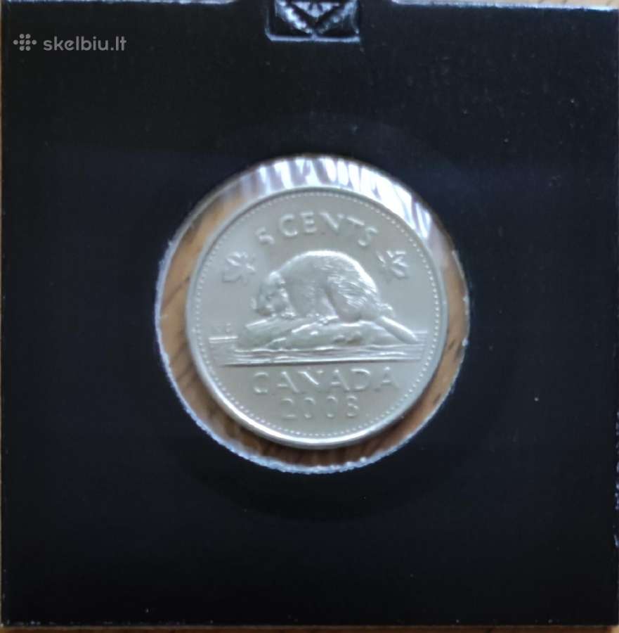 Canada 5 cents - nuotraukos Nr. 2