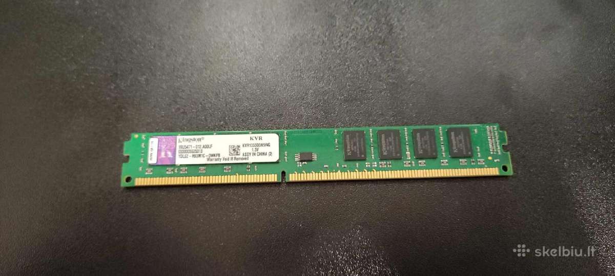 RAM atmintis Kingston Ddr3-1333 4 GB