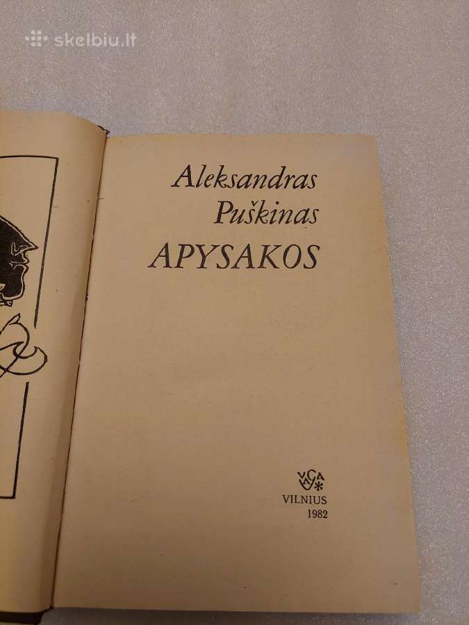 Aleksandras Puškinas. Apysakos - nuotraukos Nr. 2