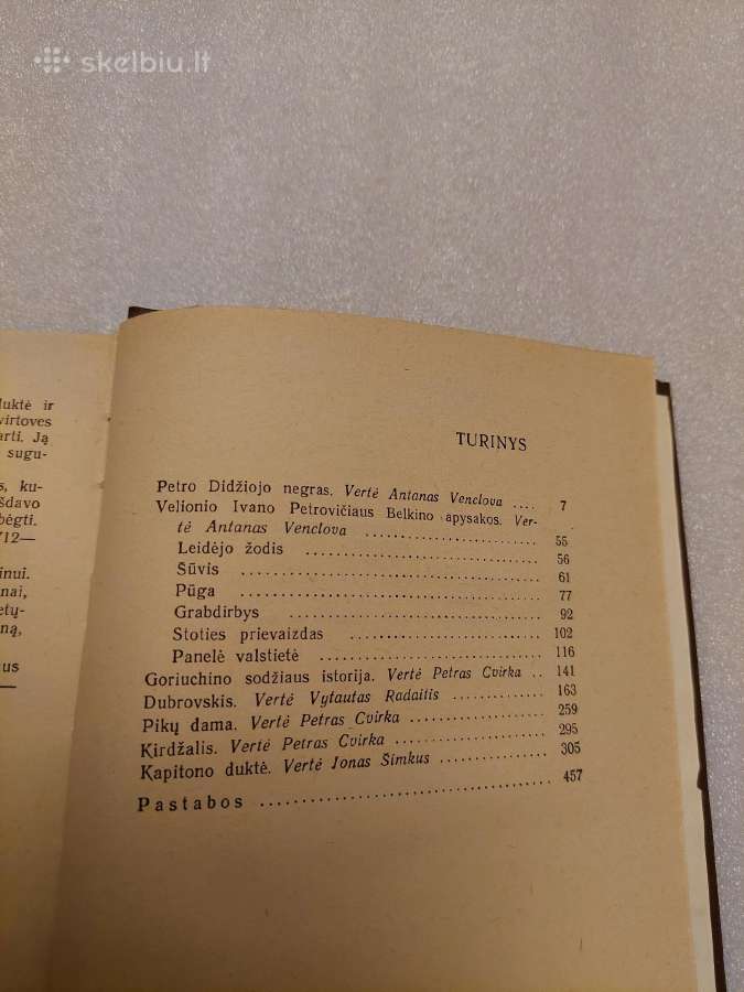 Aleksandras Puškinas. Apysakos - nuotraukos Nr. 3