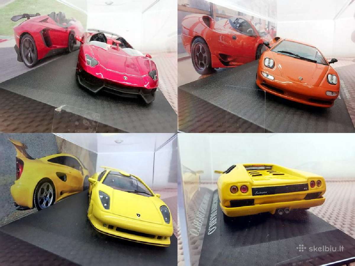 1:43 Sportinių (Lamborghini) Automobilių Modeliai