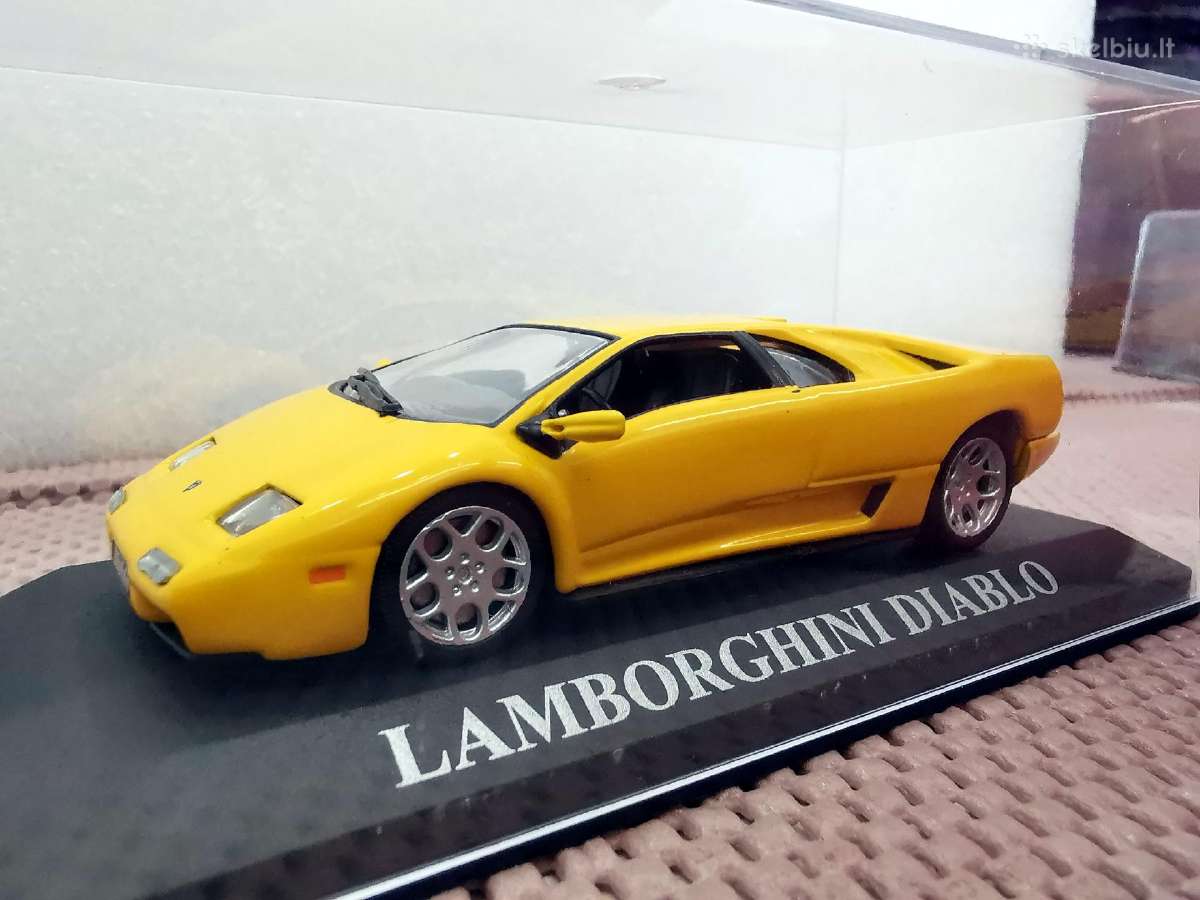 1:43 Sportinių (Lamborghini) Automobilių Modeliai - nuotraukos Nr. 12