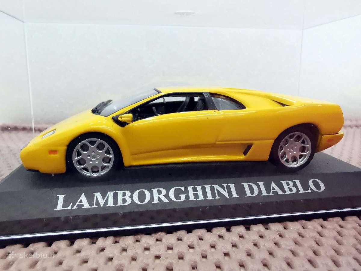 1:43 Sportinių (Lamborghini) Automobilių Modeliai - nuotraukos Nr. 13