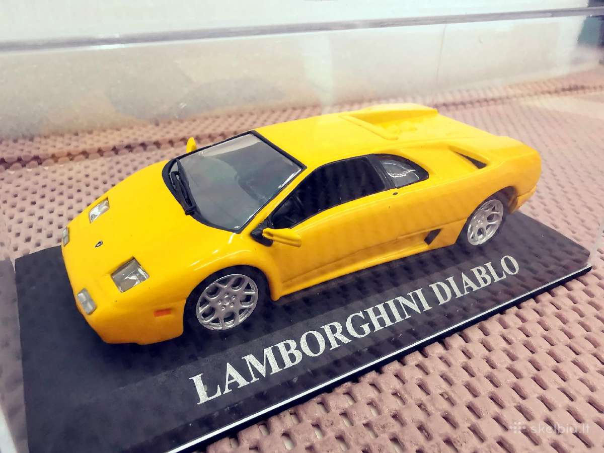 1:43 Sportinių (Lamborghini) Automobilių Modeliai - nuotraukos Nr. 14