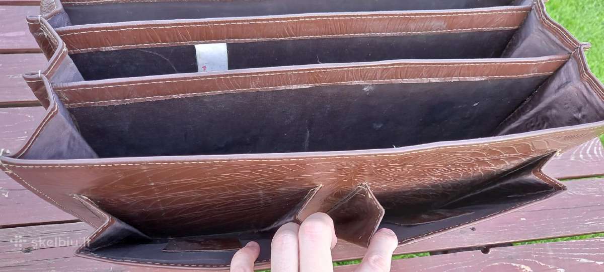 Šiaulių galanterijos fabriko portfelis - nuotraukos Nr. 8