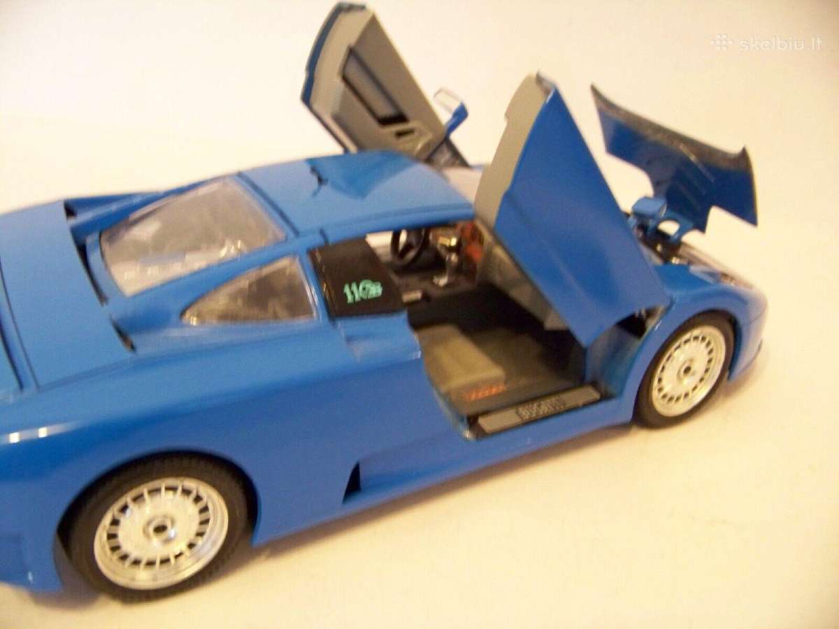 Modeliukas: Buggati eb 110 1:18 burago - nuotraukos Nr. 6