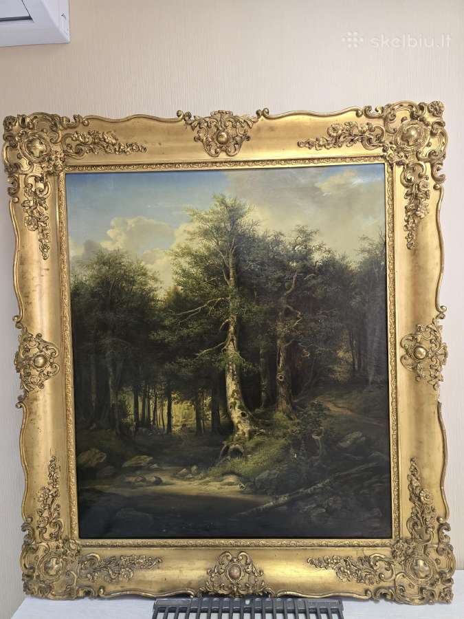 Parduodu 1870metų paveikslą - nuotraukos Nr. 2