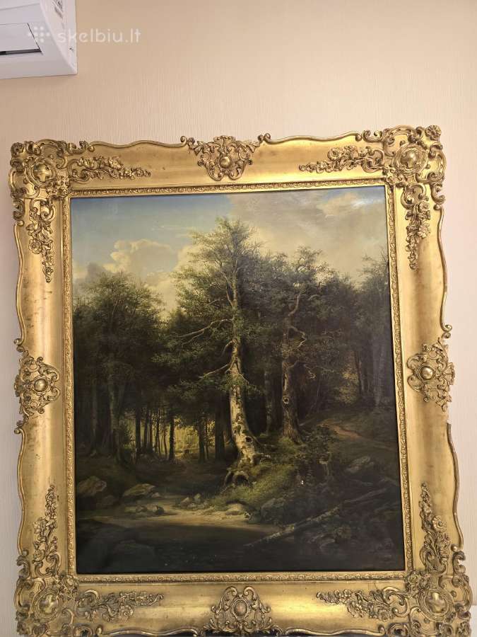 Parduodu 1870metų paveikslą - nuotraukos Nr. 3