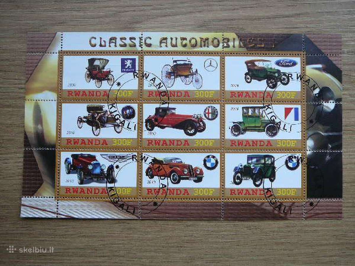 Automobiliai Ruanda 2010 antsp. s761