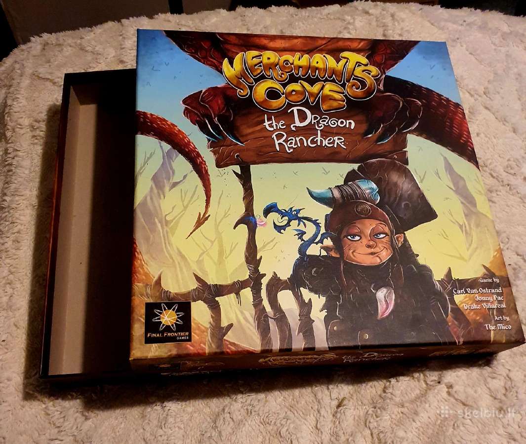 Dežutė / box "merchants cove the dragon rancher"