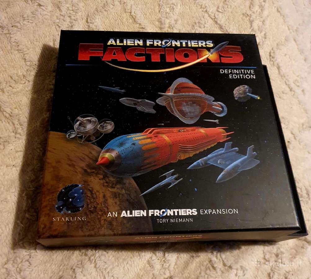 Dežutė / box "Alien Frontiers Factions"