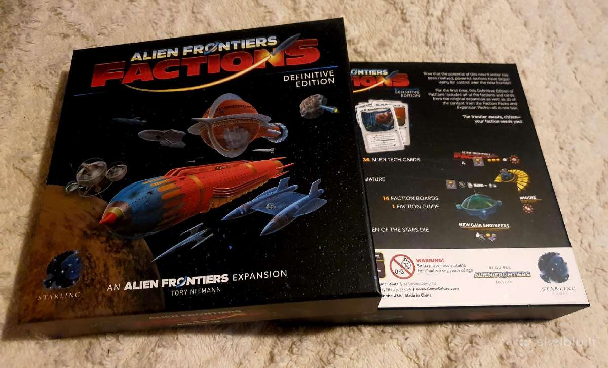 Dežutė / box "Alien Frontiers Factions" - nuotraukos Nr. 2