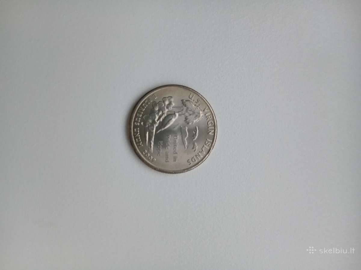 JAV Unc Quarter 2009 P Virgin Islands - nuotraukos Nr. 2