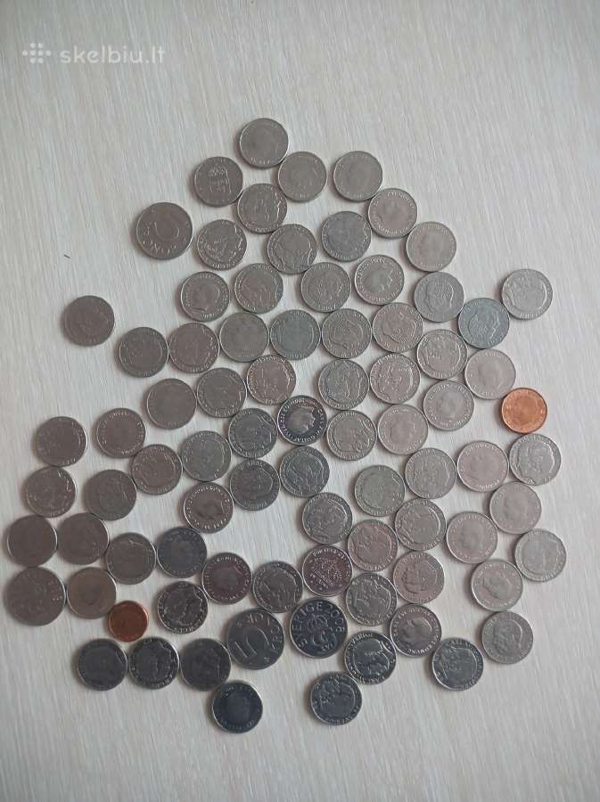 Įvairios švediškos kronos. 82 vnt. - nuotraukos Nr. 2