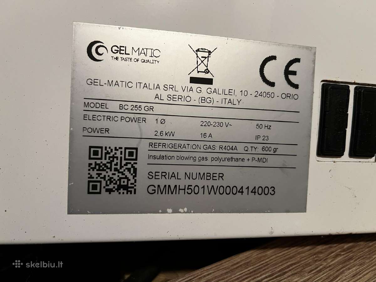 Gelmatic šaldyto jogurto aparatai - nuotraukos Nr. 9