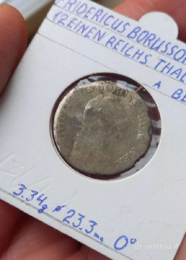 Vokietija- Prūsija 1764 1/12 reichstaler (sidabr) - nuotraukos Nr. 2