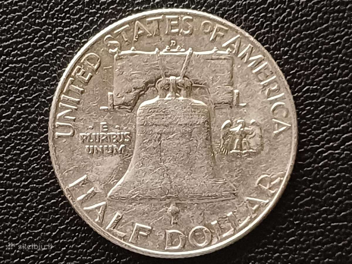 (334) Puse dolerio 1963m. JAV sidabras 900