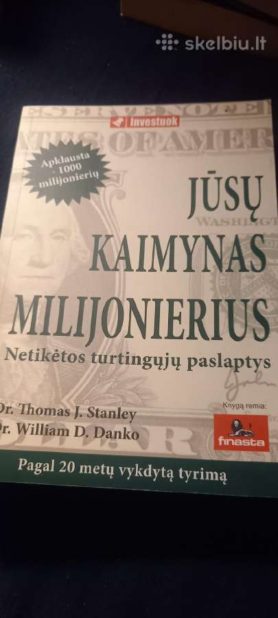Parduodu knygą Jūsų kaimynas milijonierius