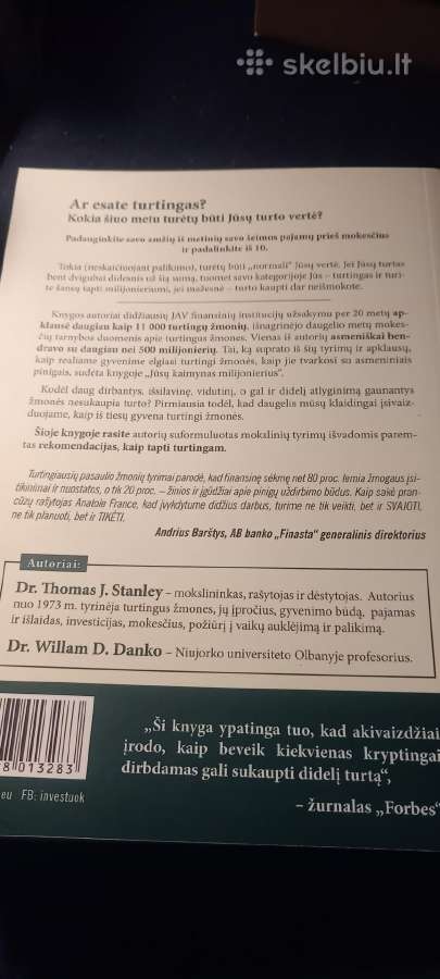 Parduodu knygą Jūsų kaimynas milijonierius - nuotraukos Nr. 2