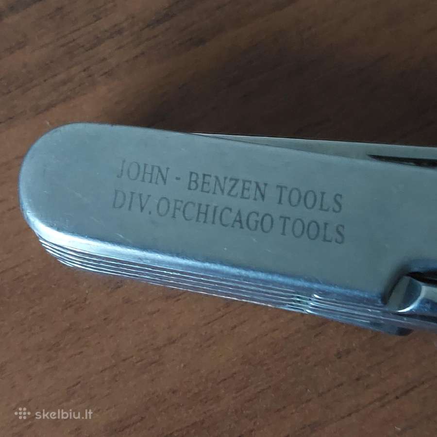 Pocket knive ( knife ) " John Benzen tools " - nuotraukos Nr. 4