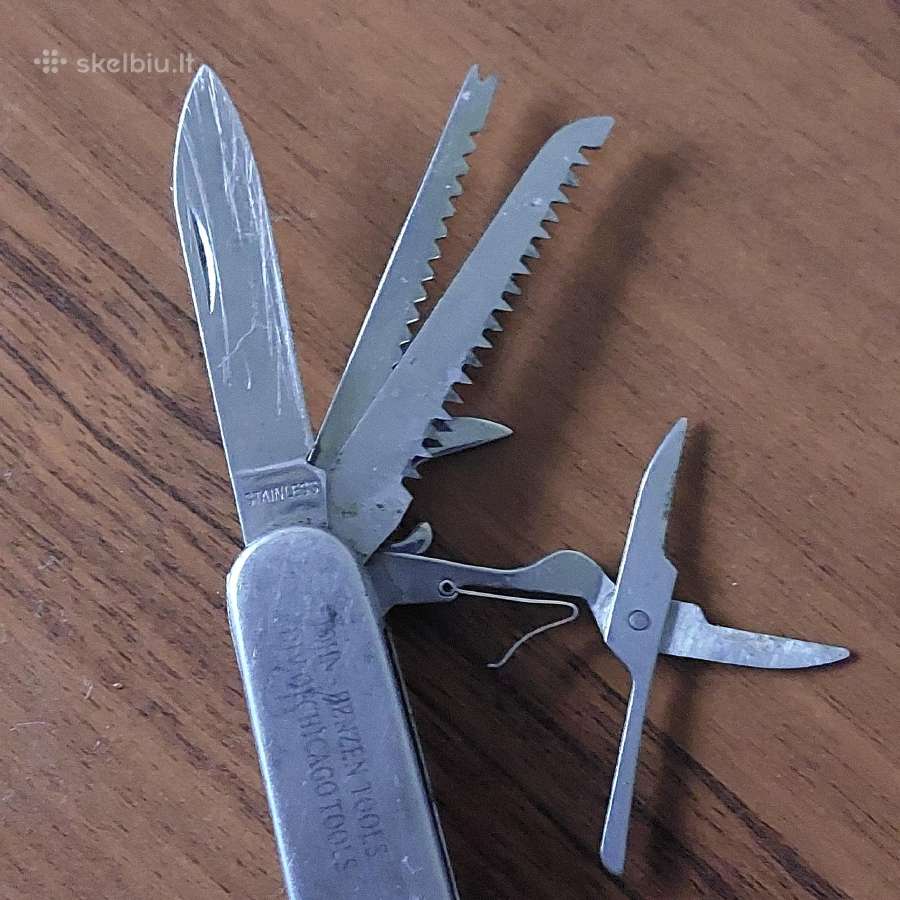 Pocket knive ( knife ) " John Benzen tools " - nuotraukos Nr. 25