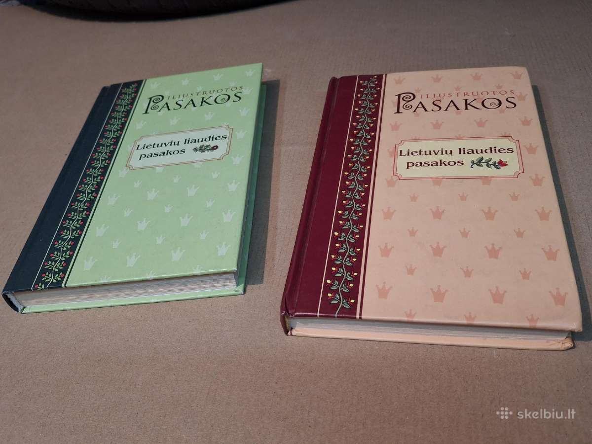 Lietuviu liaudies pasakos - 2 knygos 2001m - nuotraukos Nr. 5