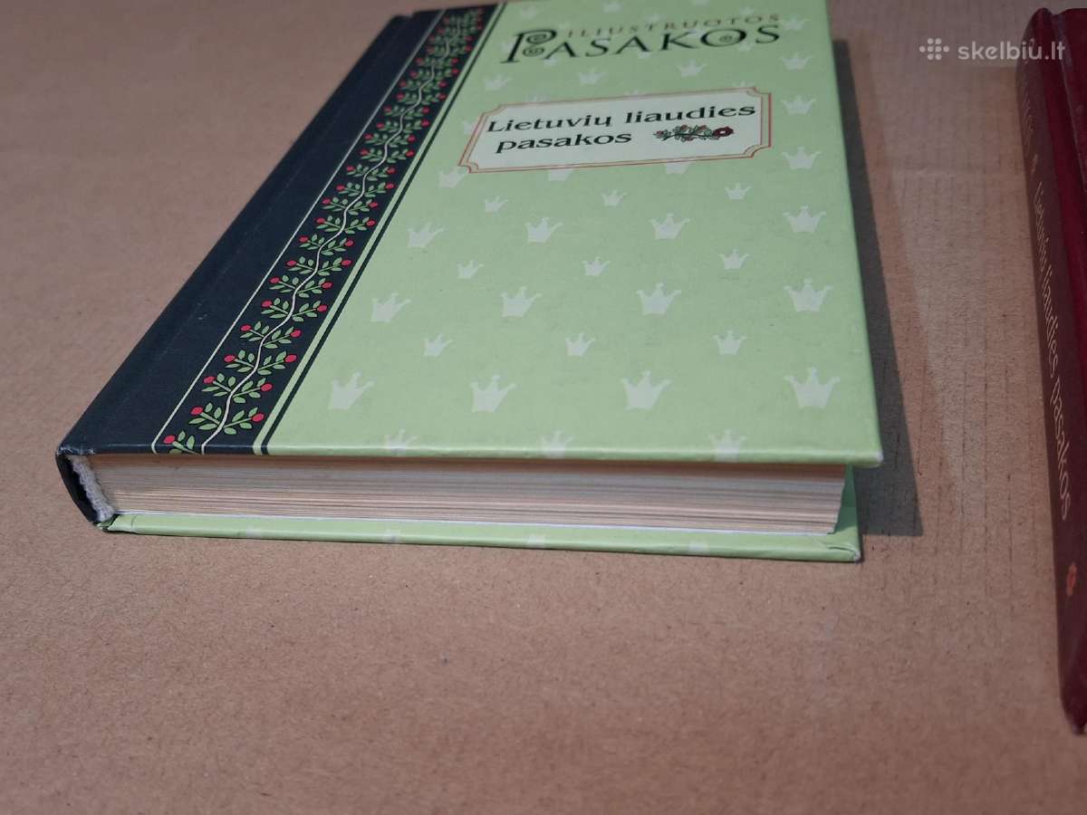 Lietuviu liaudies pasakos - 2 knygos 2001m - nuotraukos Nr. 6