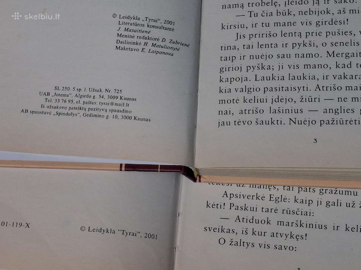 Lietuviu liaudies pasakos - 2 knygos 2001m - nuotraukos Nr. 8