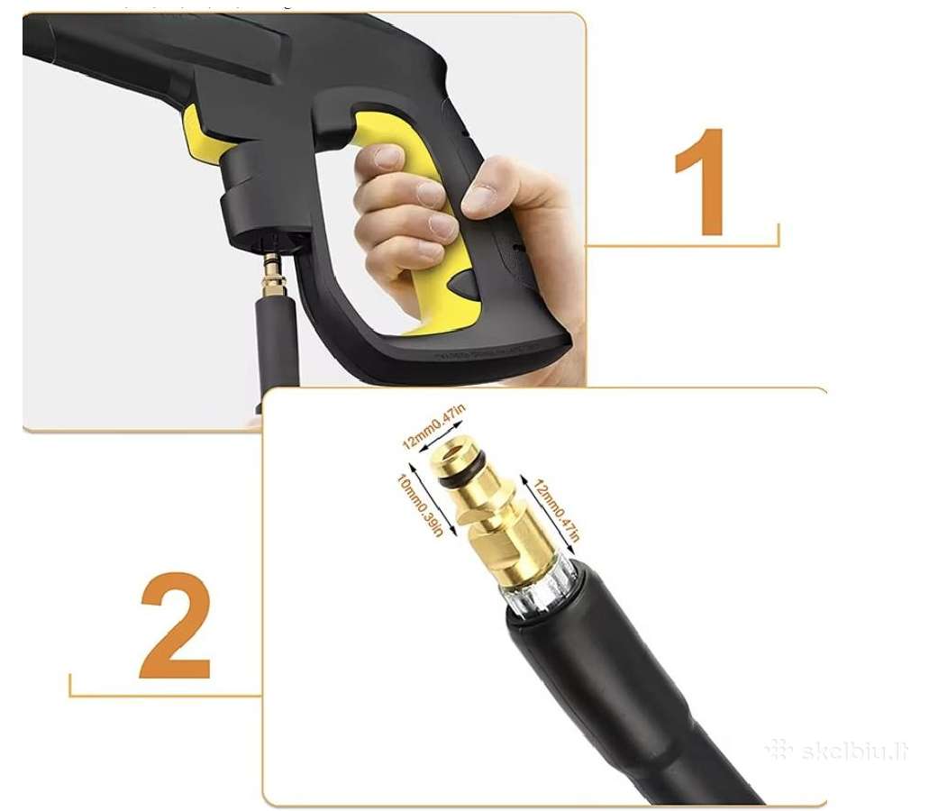 Karcher aukšto slėgio žarna 10m. - nuotraukos Nr. 4
