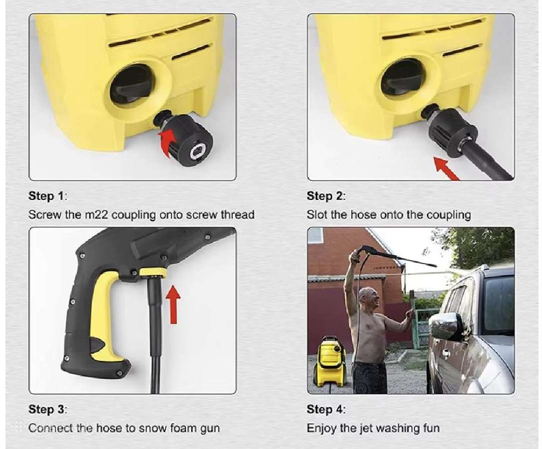 Karcher aukšto slėgio žarna 10m. - nuotraukos Nr. 5