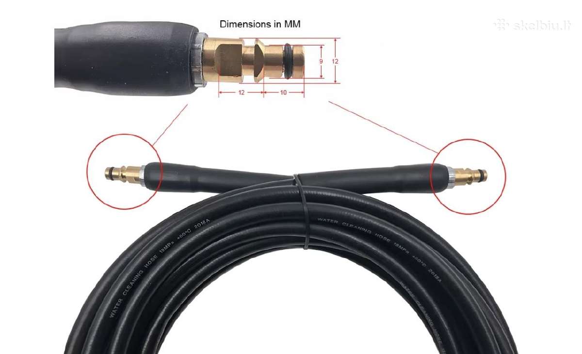 Karcher aukšto slėgio žarna 10m. - nuotraukos Nr. 11