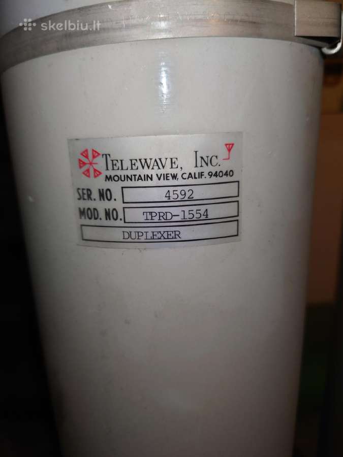 Telewave Tprd-1554 144-174 MHz filtras duplexeris