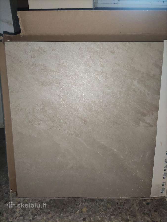 Beige sugar mat. akmens masės plytelės - nuotraukos Nr. 3