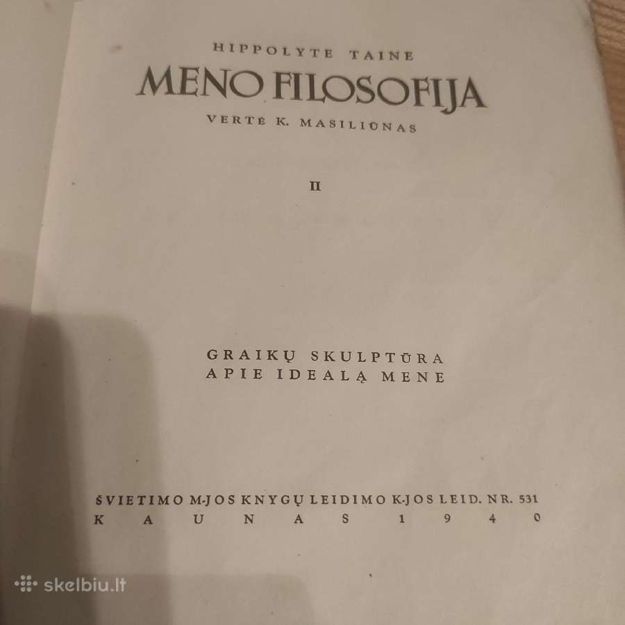 Knygos Meno filosofija - nuotraukos Nr. 5