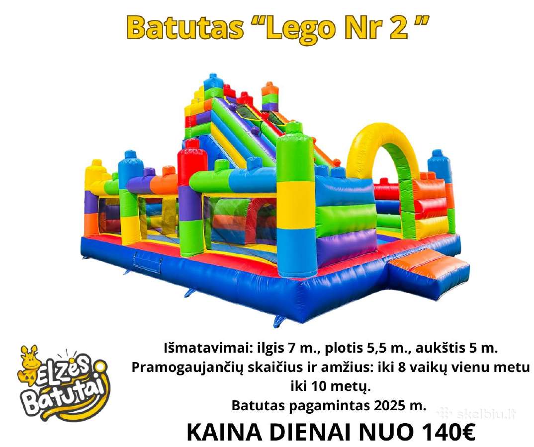 Pripučiamų batutų nuoma Kaune ir Kauno r. - nuotraukos Nr. 4