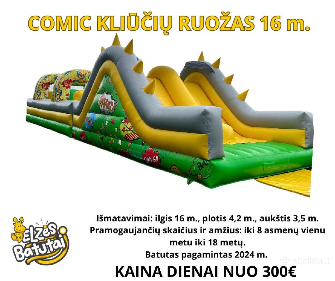 Pripučiamų batutų nuoma Kaune ir Kauno r. - nuotraukos Nr. 7