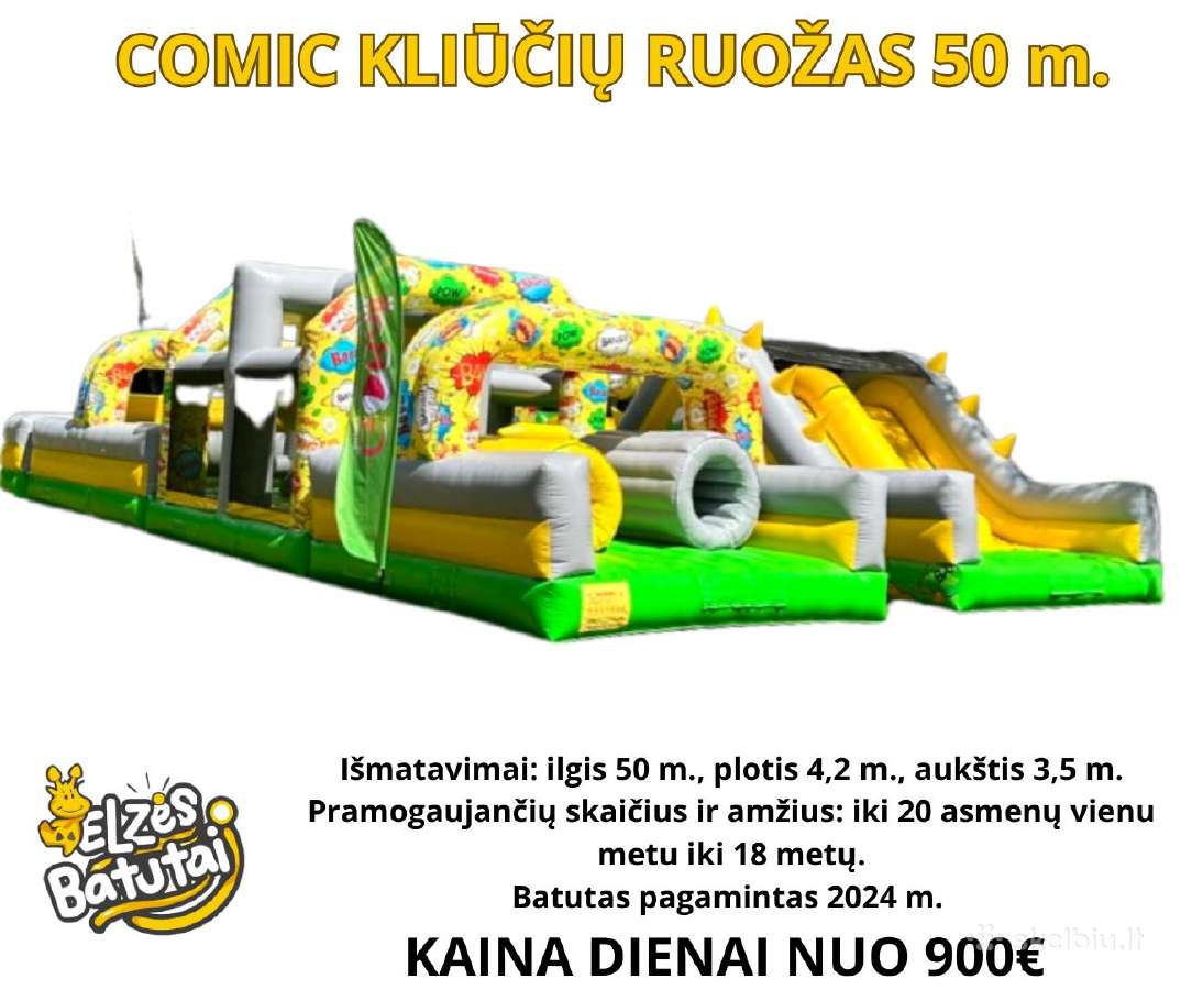 Pripučiamų batutų nuoma Kaune ir Kauno r. - nuotraukos Nr. 9
