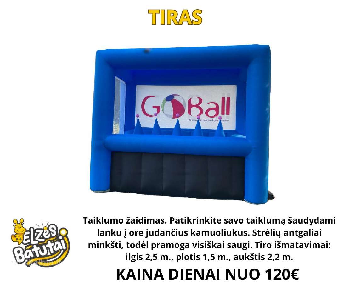 Pripučiamų batutų nuoma Kaune ir Kauno r. - nuotraukos Nr. 12