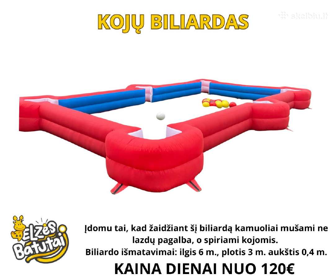 Pripučiamų batutų nuoma Kaune ir Kauno r. - nuotraukos Nr. 13