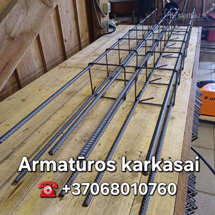 Armatūros lankstiniai, karkasai