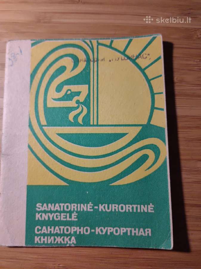 Sanarorinē kurortinė knygelė 1979