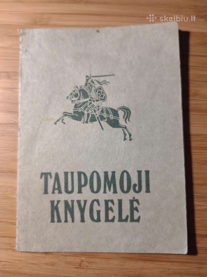 Taupomoji knygelė 1991 Utena