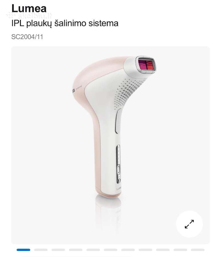 Philips Lumea sc2004/11 belaidis - nuotraukos Nr. 4