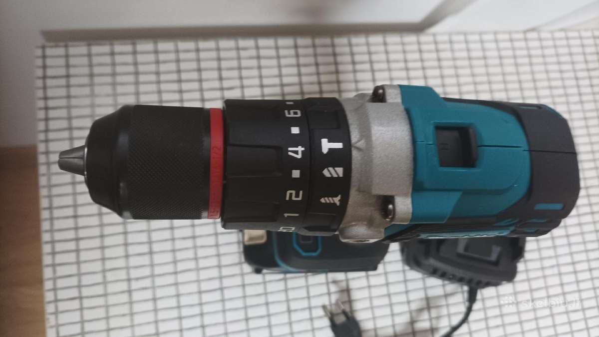 Makita suktukas Ddf 487, baterija, pakrovėjas - nuotraukos Nr. 5